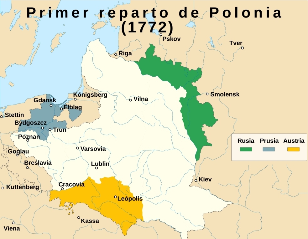 Primer-reparto-de-polonia