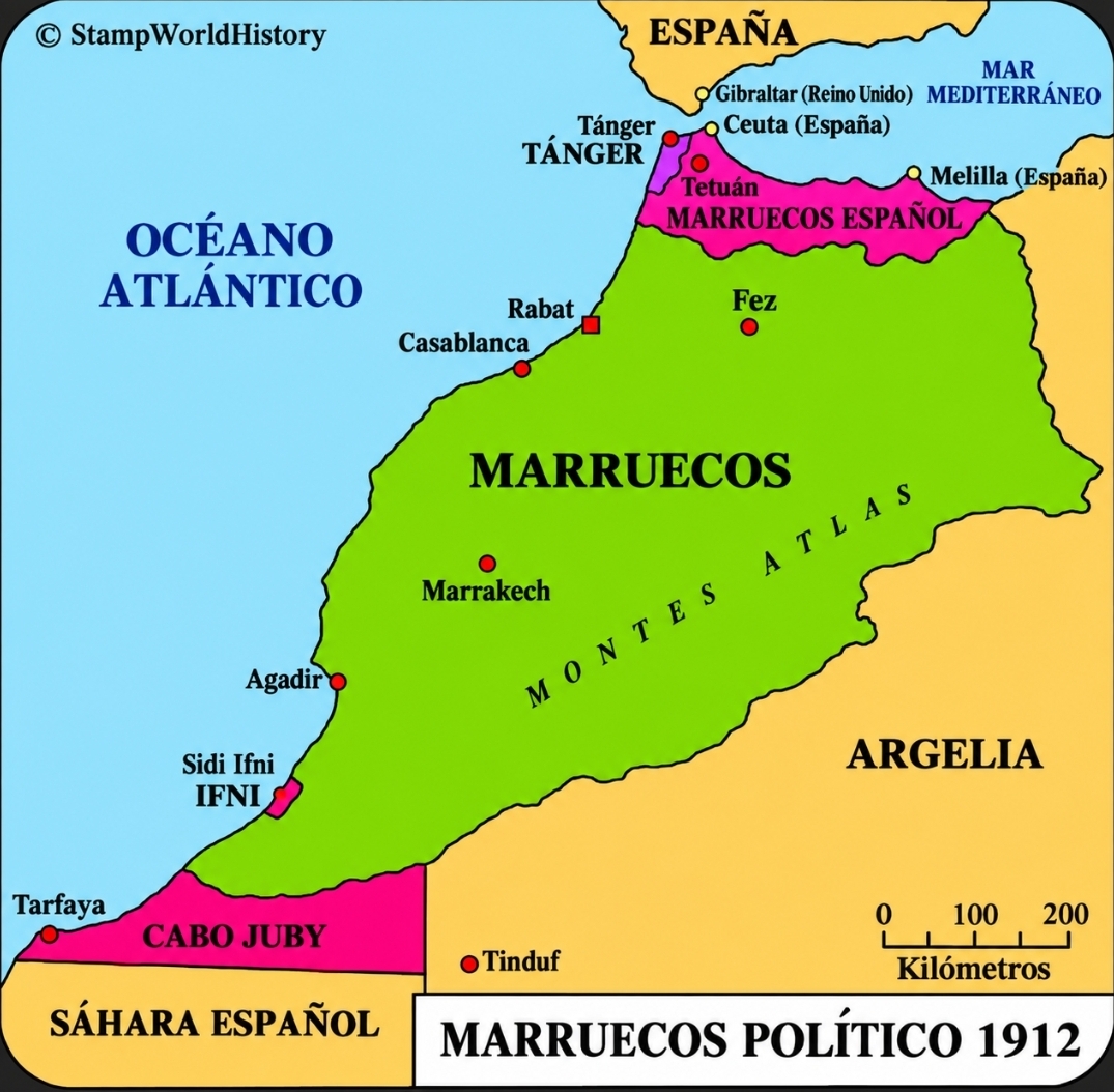 Marruecos-colonial